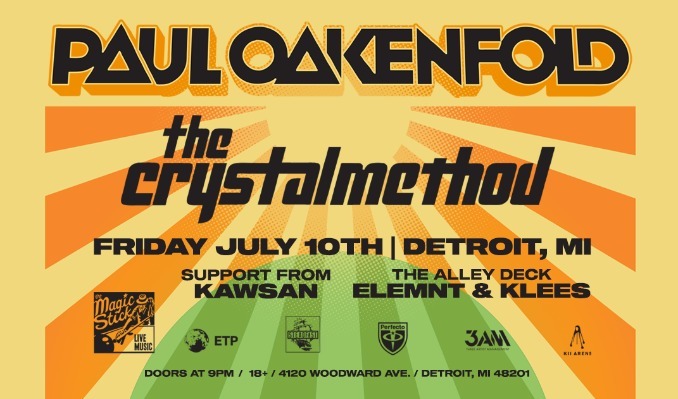 Paul Oakenfold x The Crystal Method