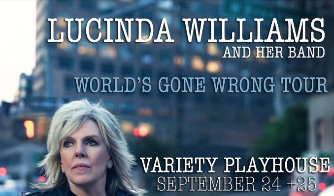 An evening with Lucinda Williams and her band