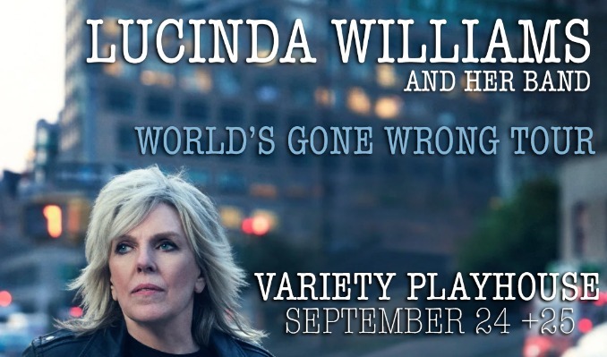 An evening with Lucinda Williams and her band