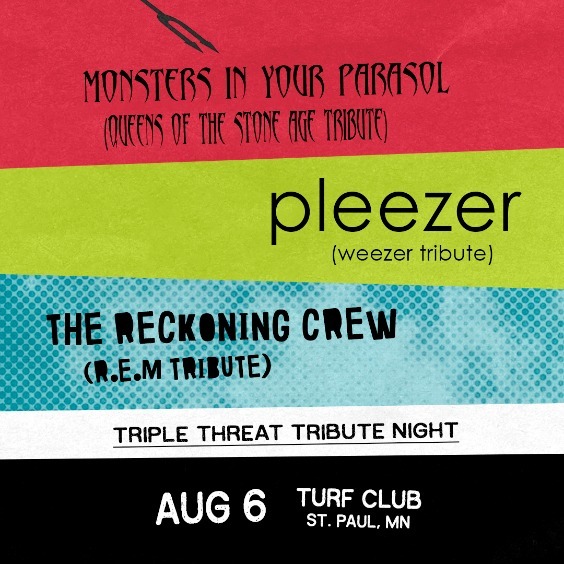 Triple Threat Tribute Night - Saint Paul - Turf Club - 2026年8月6