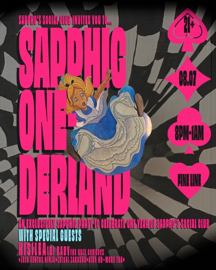 Sapphic ONE-derland — An Exclusively Sapphic Party - Minneapolis