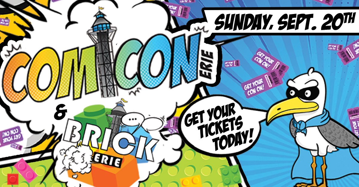 ComiCon Erie- Sunday