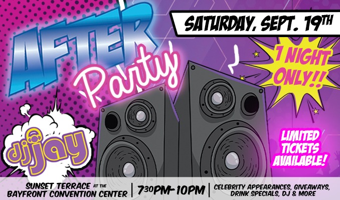 More Info for ComiCon Afterparty- Saturday 