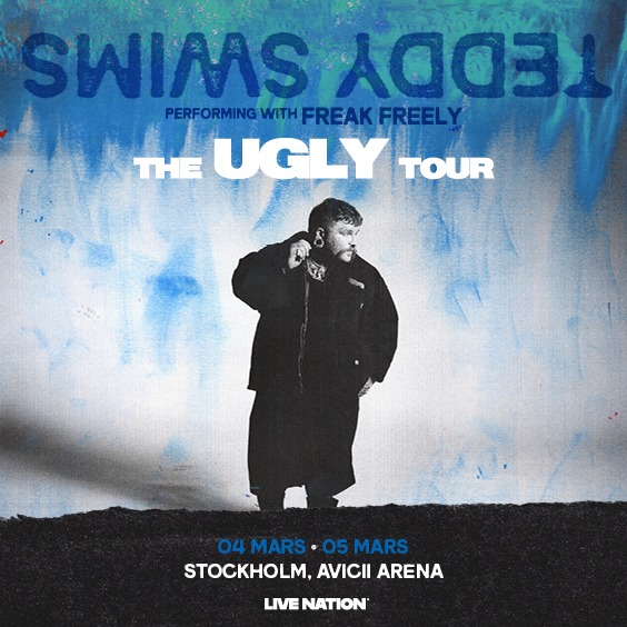 Plats vid gång - Teddy Swims at Avicii Arena, Stockholm, Sweden on