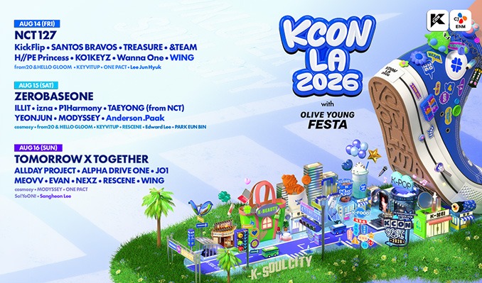 KCON LA 2026 FESTIVAL GROUNDS SUNDAY