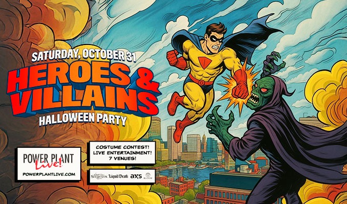 Heroes vs Villains Halloween Party