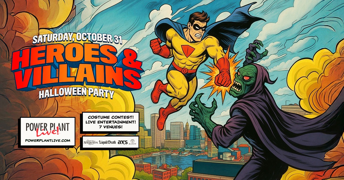AXS Official Resale - Heroes vs Villains Halloween Party で Power