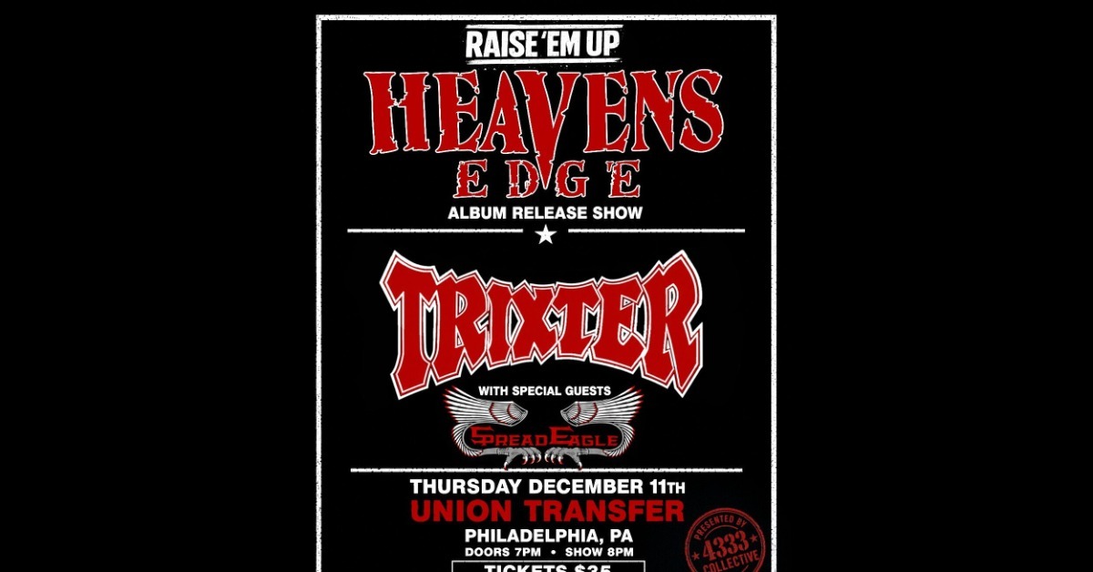 Heavens Edge - Philadelphia - Union Transfer - 2026年12月11日(金