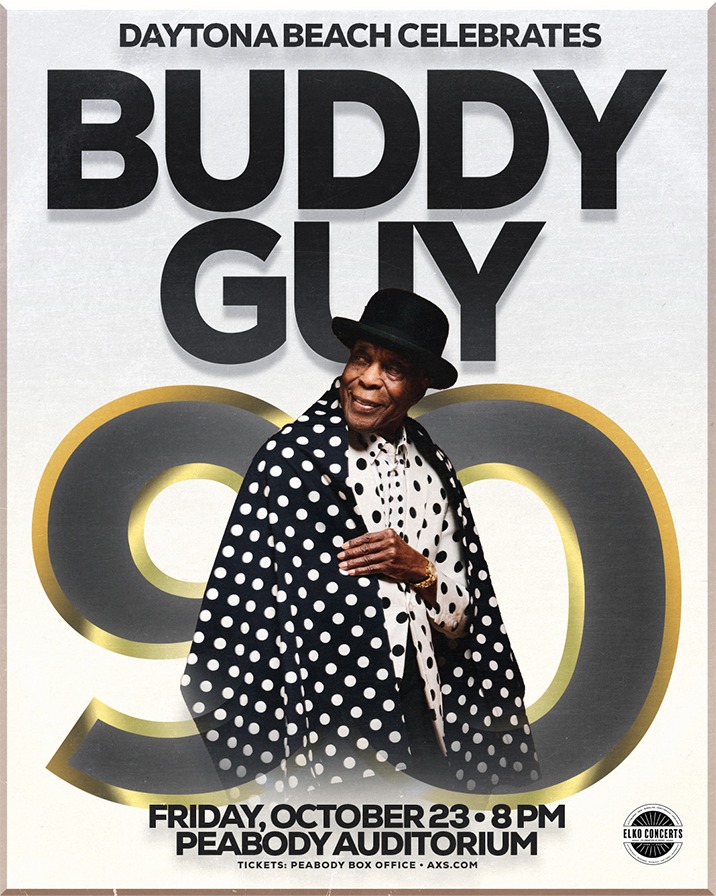 Buddy Guy 90 - Daytona Beach - Peabody Auditorium - 2026年10月23日