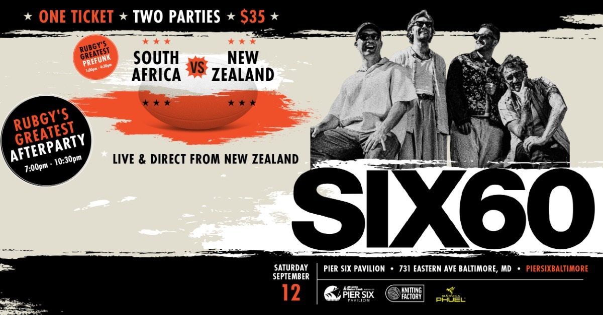 GREATEST TAILGATE & AFTERPARTY w/ SIX60, The Hopeless Romantics