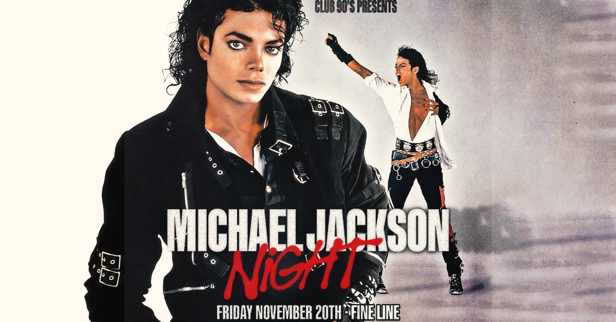 マイケル☆24h以内発送 Michael Jackson Night - Minneapolis - Fine Line - 2026年11月20日