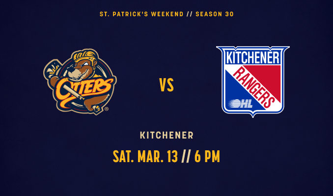 More Info for Erie Otters vs. Kitchener Rangers