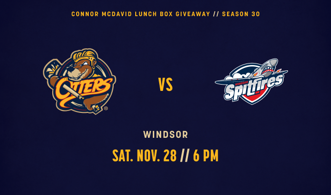 More Info for Erie Otters vs. Windsor Spitfires