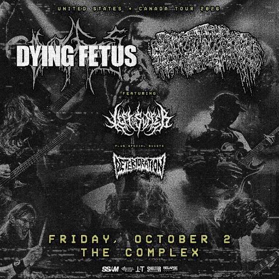 Dying Fetus & Sanguisugabogg at The Complex - UT in Salt Lake City, UT