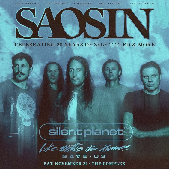 Quick Pass - SAOSIN: 20 Years of Self-Titled で Rockwell at The