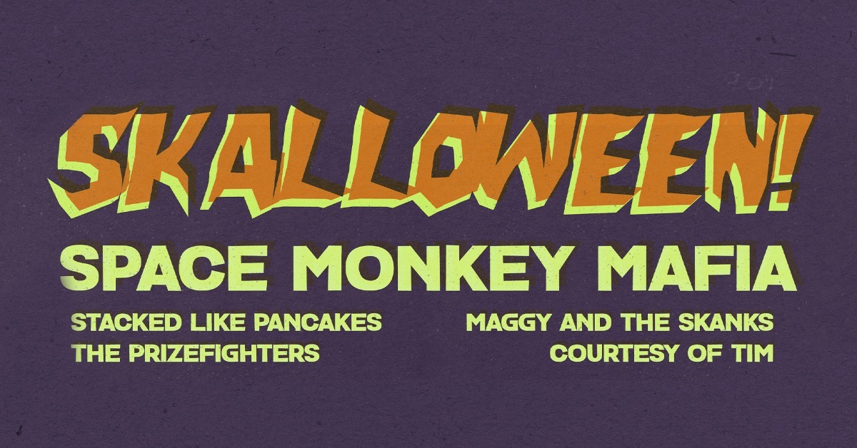 iminime　1/6　Space Monkeys　ファイト・クラブ Skalloween with Space Monkey Mafia - Saint Paul - Turf Club - Fri
