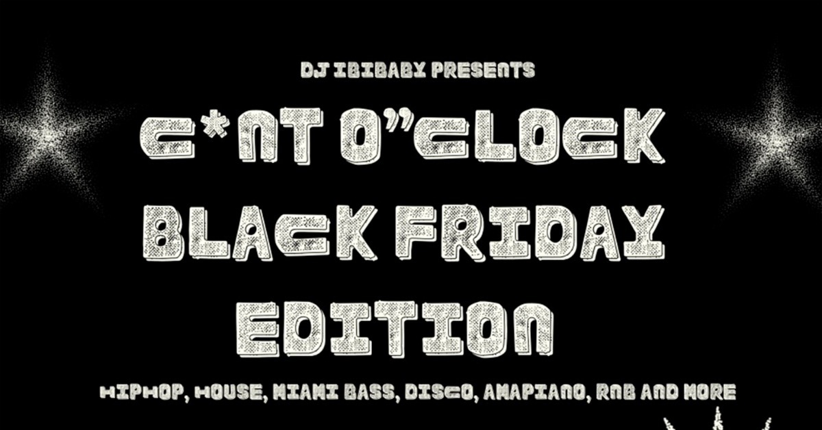 C*nt O'Clock - Minneapolis - 7th St Entry - 2026年11月27日(金) 21