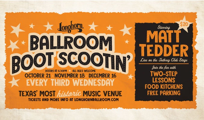 Ballroom Boot Scootin' with Matt Tedder
