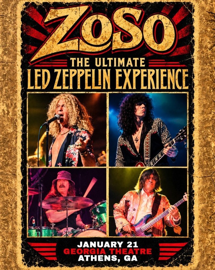 ZOSO (The Ultimate Led Zeppelin Experience) - Athens - Georgia