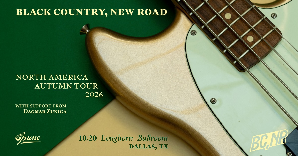 Black Country, New Road - Dallas - Longhorn Ballroom - Tue, Oct 20