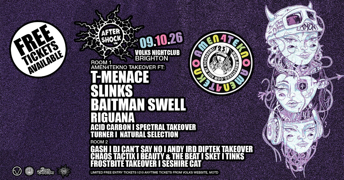 Official Resale Tickets - Aftershock presents: Amen4Tekno で Volks