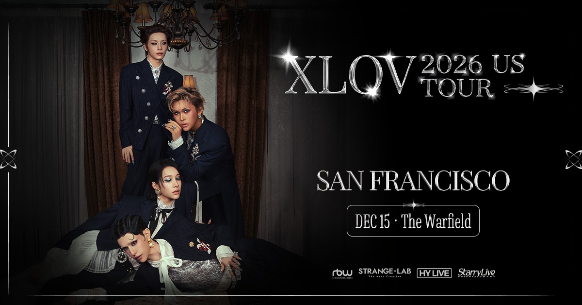 1 & ONLY with WUMUTI - XLOV で The Warfield, San Francisco, CA